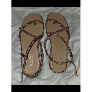 Kenneth Cole Reaction Leopard Print Sandals